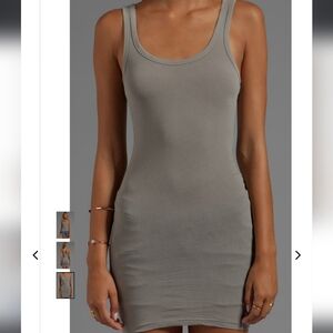 James Perse Extra Long Skinny Tank 0 XS